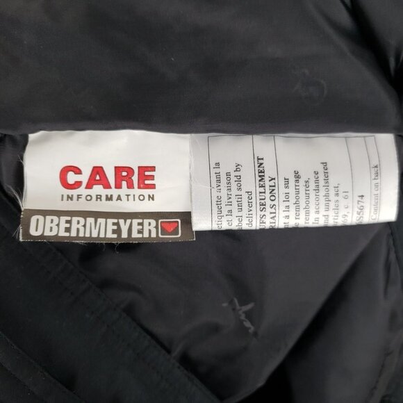 Obermeyer Stilleto Ski Pants Stirrup Insulated Black Stiletto Tall Size 14L Long - Picture 9 of 12